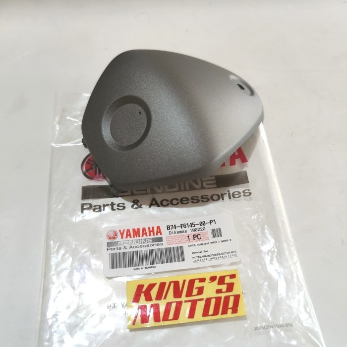 COVER STANG XMAX X-MAX CONNECTED ABU-ABU DOFF B74 F6145 P1 ASLI YAMAHA