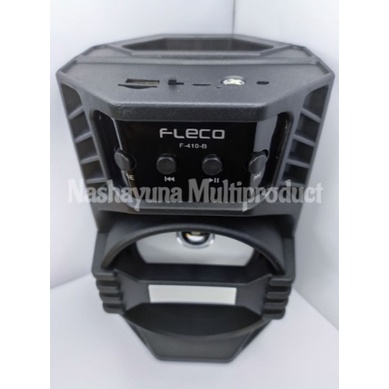 SPEAKER BLUETOOTH PORTABLE FLECO F-410B BT/FM SUARA JERNIH DAN BERKUALITAS