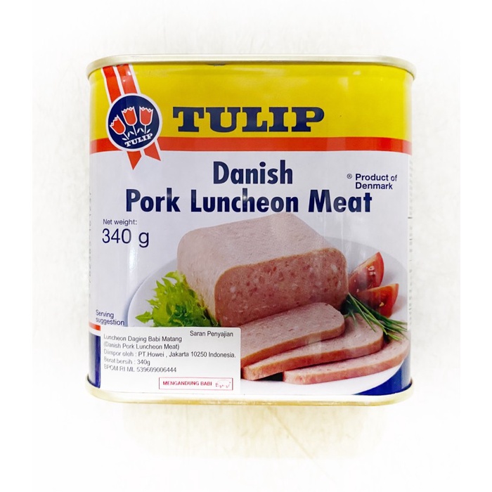 

TULIP DANISH PORK LUNCHEON MEAT 340 GRAM