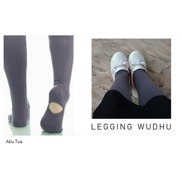 celana legging wudhu import tebal premium dan melar