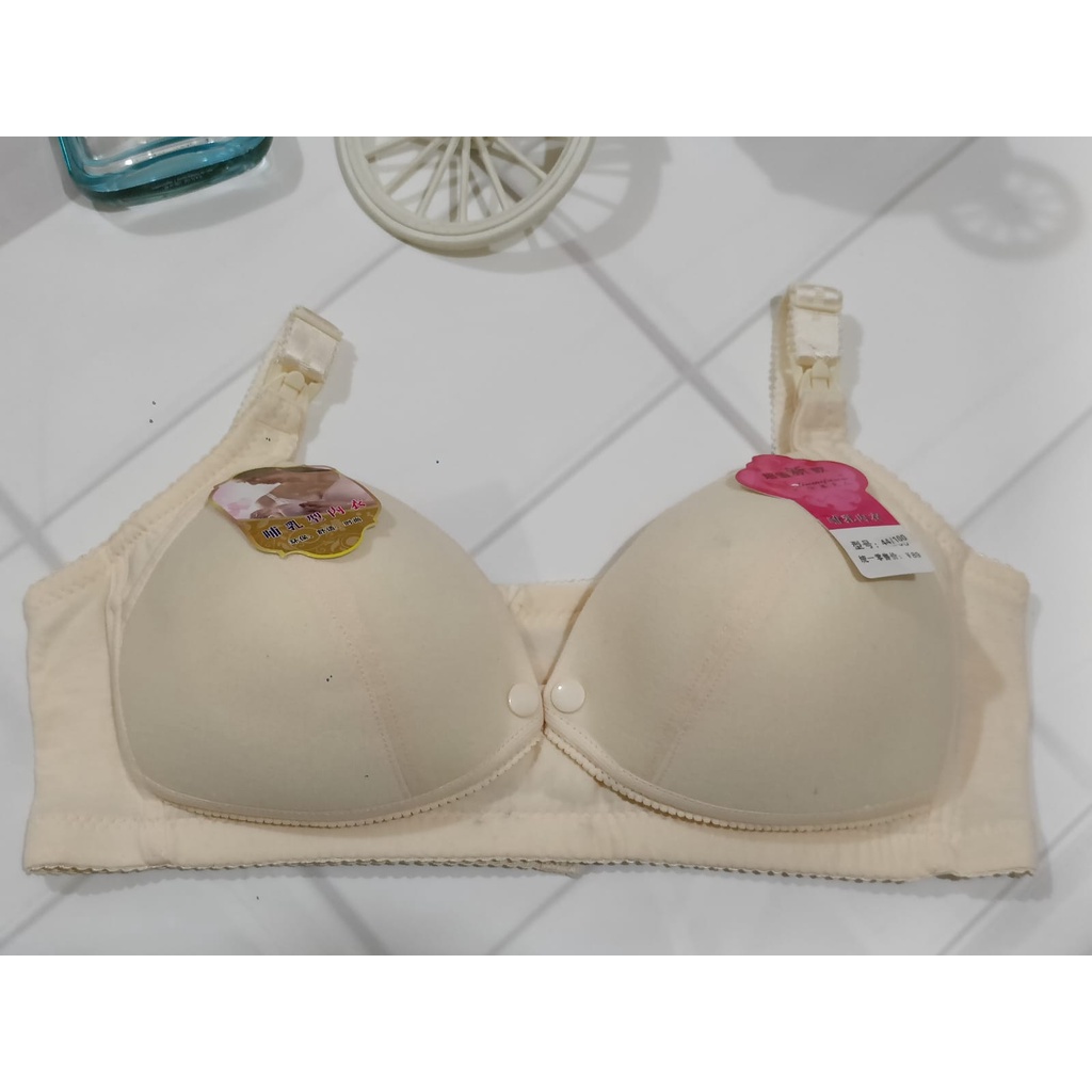 BRA / BH MENYUSUI 8833- SUSU NEW  TIDAK ADA KAWAT BUSA SEDANG SIZE 38-42