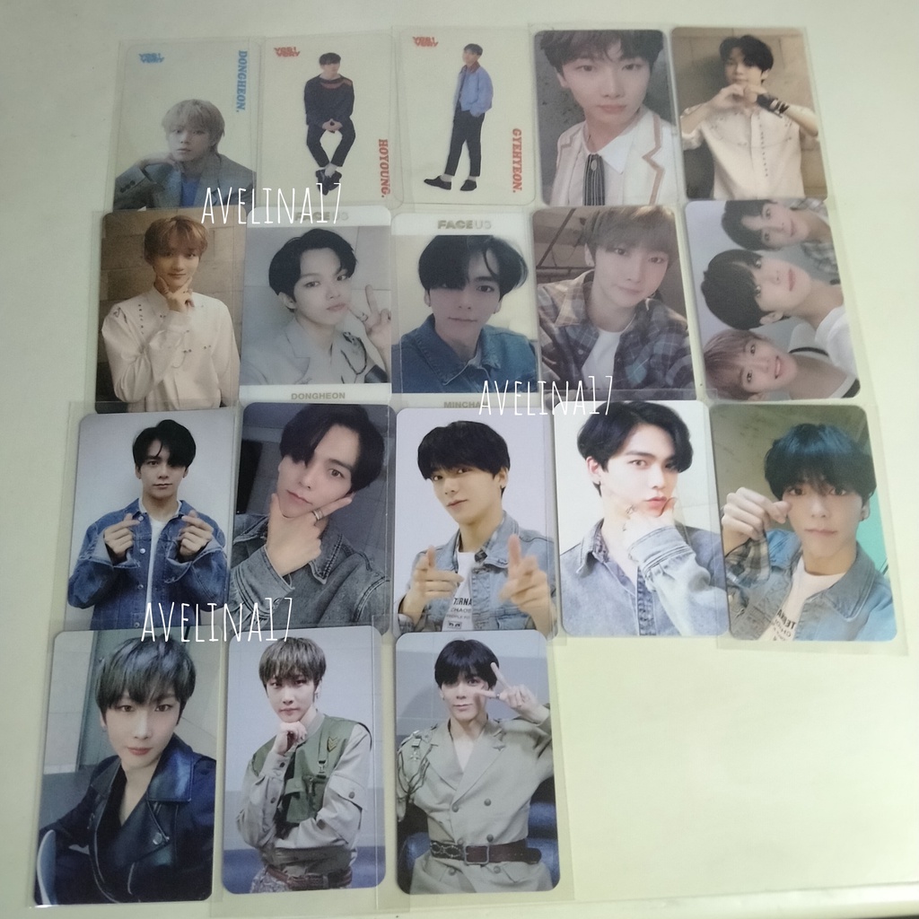 VERIVERY Photocard Part 1 VERI ABLE FACE ME FACE YOU FACE US Official DIY