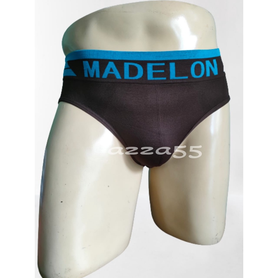 3 Pcs Celana Dalam Pria Madelon Brief Bahan Rajut