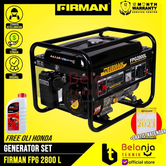 Genset Firman FPG 2800 L - Generator