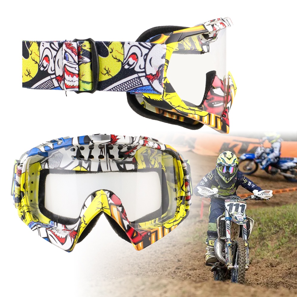 Kacamata Goggles Ski Ice Skating Cycling Motorcycle - LA048 - Yellow