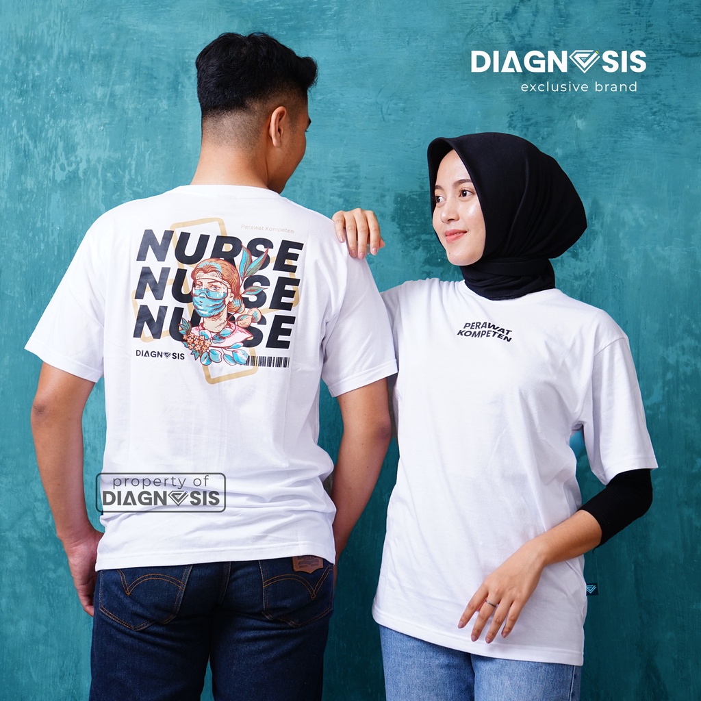 Kaos Perawat Kompeten - White Nurse Diagnosis Original