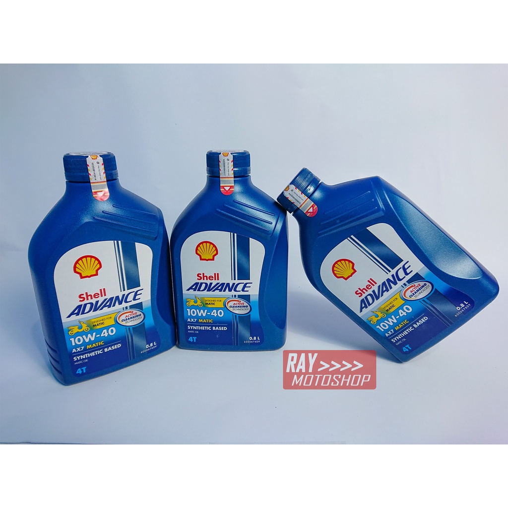 oli shell matic ax7 10w-40 original