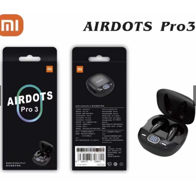 TWS Airdots Pro Earphone Airdots Pro 3 Led Wireless