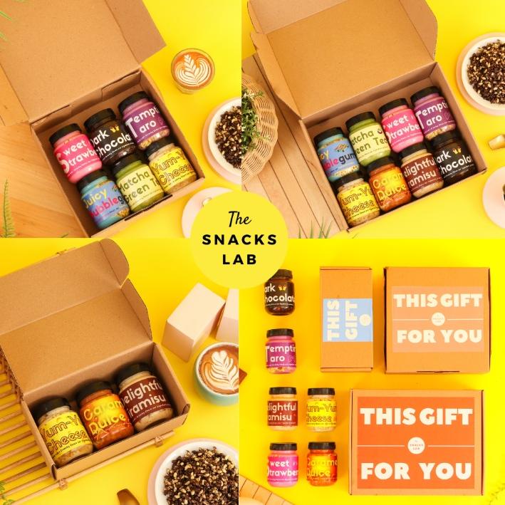 

PROMO HARI INI HAMPERS CRUNCHY CHOCO JAR by SnackLab Gift Box Souvenir Parcel/ Ulang Tahun Birthday Wisuda Wedding 