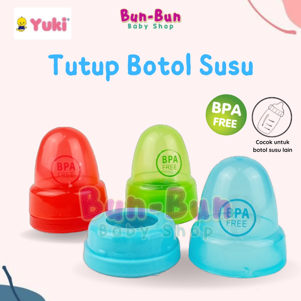 YUKI Screw Tutup Botol Susu Bayi Standart Cap Ring Milk Bottle Penutup Dot Perlengkapan Baru Lahir P