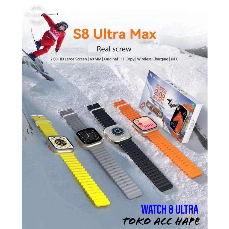 SMARTWATCH SERIES WATCH 8 ULTRA NFC 49mm SUPPORT IOS &amp; ANDROID