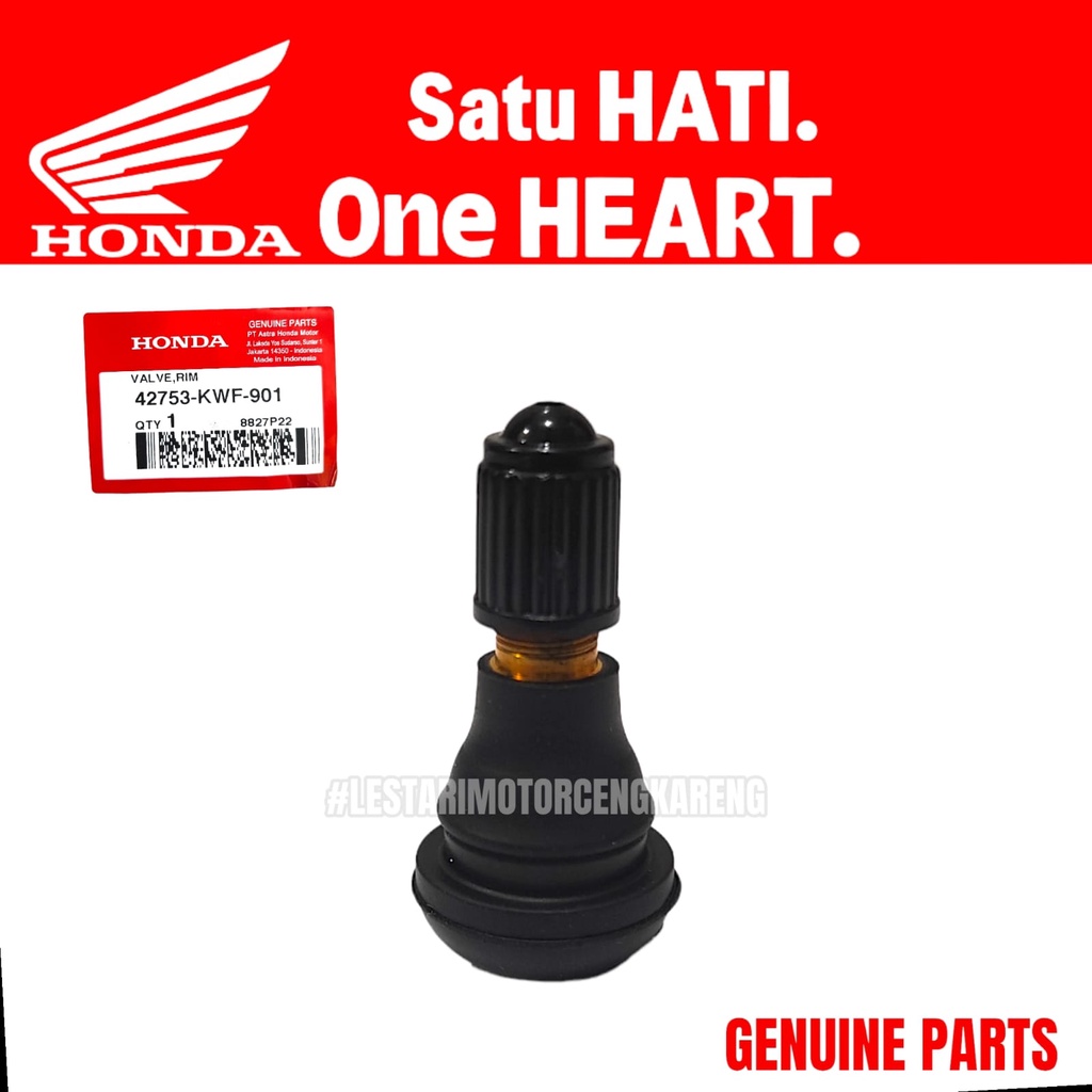 PENTIL BAN TUBELESS ORIGINAL HONDA 42753-KWF-901 VARIO BEAT DLL AHM