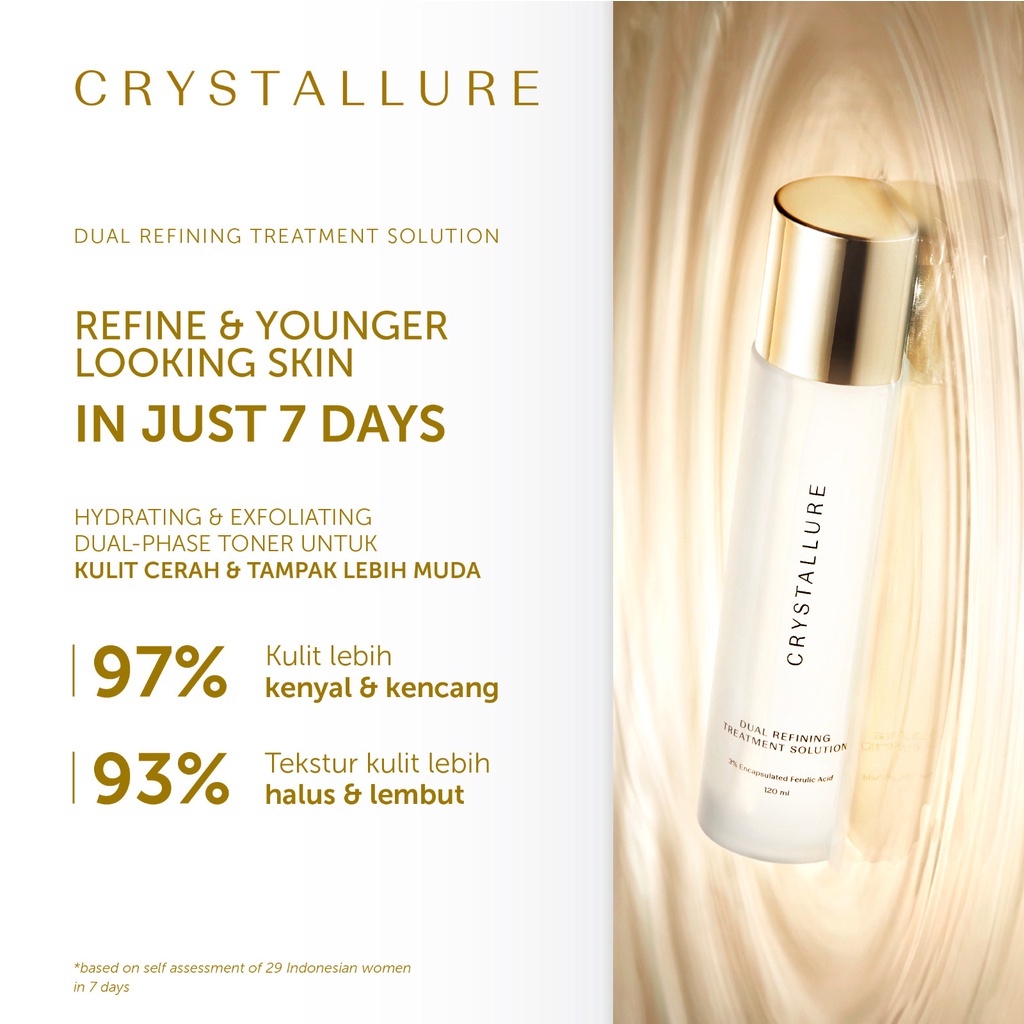 WARDAH Crystallure Dual Refining Treatment Solution 120mL