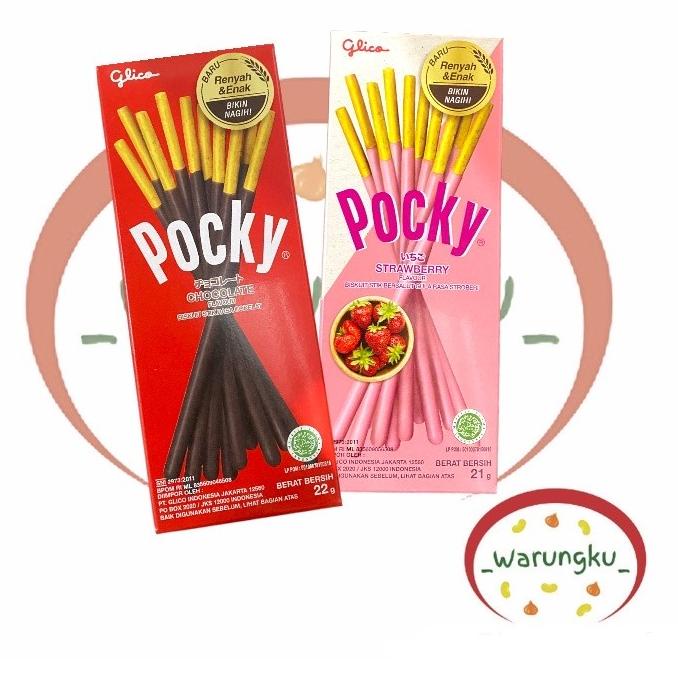 

HARGA DISKON [GROSIR] Glico Pocky 22gr Isi 10PCS Rasa Coklat Stroberi Termurah