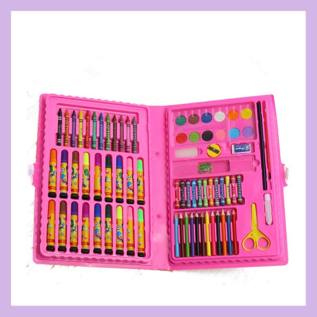 

Kerayon Set Lengkap 86in1 Murah | Peralatan Menggambar | Alat Menggambar | Alat Mewarnai | Krayon Lengkap Set Mewarnai | Alat Mewarnai Anak