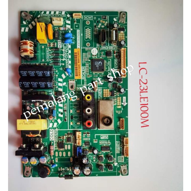 MB MOTHERBOARD TV SHARP LC-23LE100M 23LE100M