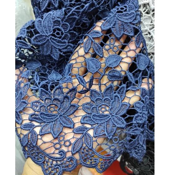 NEW PRODUCT N98 Kain Brokat Prada Oki / Bahan Kebaya Prada Oki / Kain Brukat Kebaya Oki (Harga Per 1