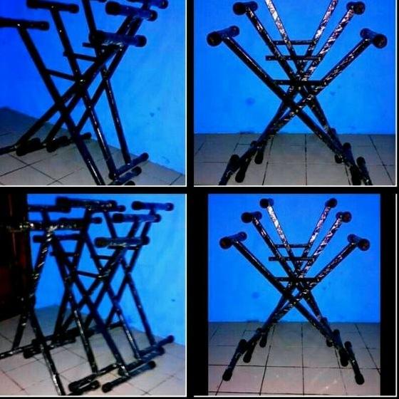 ➺ Stand keyboard yamaha kaki keyboard techno dudukan piano casio korg ✩