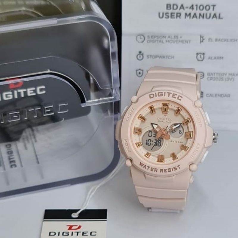 DG 4100 ORIGINAL JAM TANGAN WANITA DUALTIME GARANSI