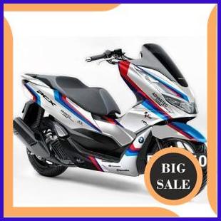 Striping Cutting Sticker Honda PCX 160 Motif BMW 02 1M4R23 sparepart
