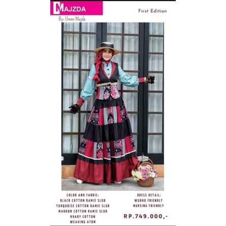 Gamis majzda by ummi majida