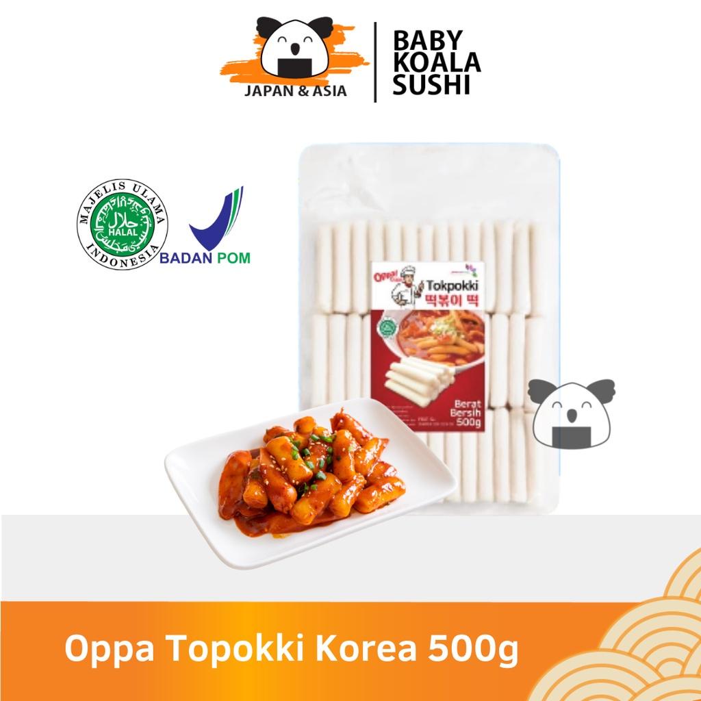 

OPPA Toppoki 500 g Halal | Tteokbokki / Rice Cake. Kualitas Terbaik