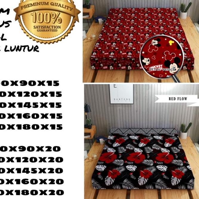 ✬ Sarung Kasur Busa Resleting/Sprei Resleting/Sarung Kasur Inoac/sarung kasur inoacmurah/sarung kasu