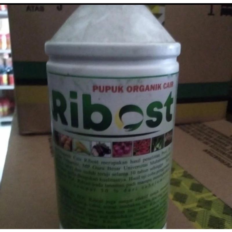 obat pertanian pupuk organik cair RIBOST  1ltr