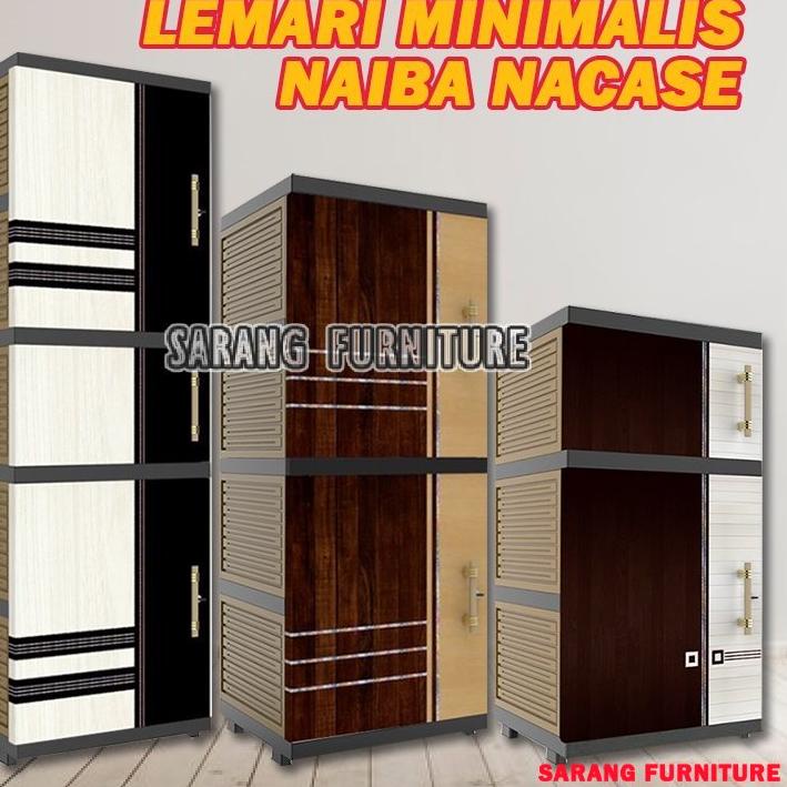 ○ Lemari Plastik Naiba Lemari Nacase Naiba Lemari Pakaian Plastik Naiba Lemari 5 Susun ✬