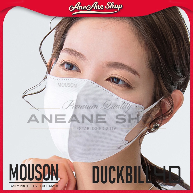 Masker Mouson Duckbill 4D Fashion Masker Non Medis Sekali Pakai 4 Ply