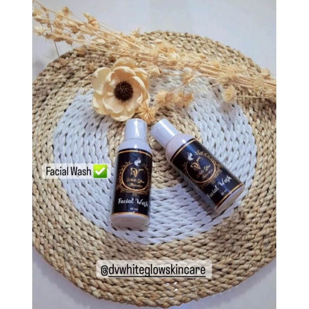 ECER Facial Wash DV White Glow Skincare 60ml (Ecer/Satuan)Facial Wash Glowing/Whitening/Acne/Flek/Br