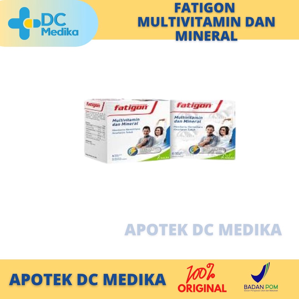 FATIGON MULTIVITAMIN &amp; MINERAL 6S