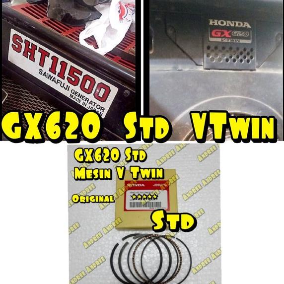 Ring Piston Seher Honda V Twin GX620 GX-620 std 0.00 - Original