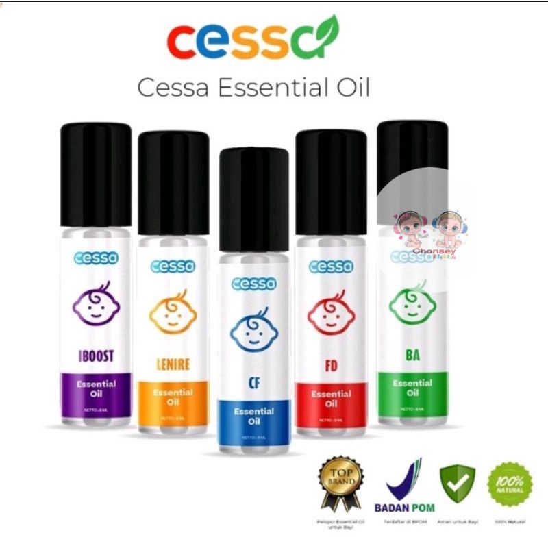 CESSA ESSENTIAL OIL 8ml / BEBIO ESSENTIAL OIL For Baby and Kids 9ml