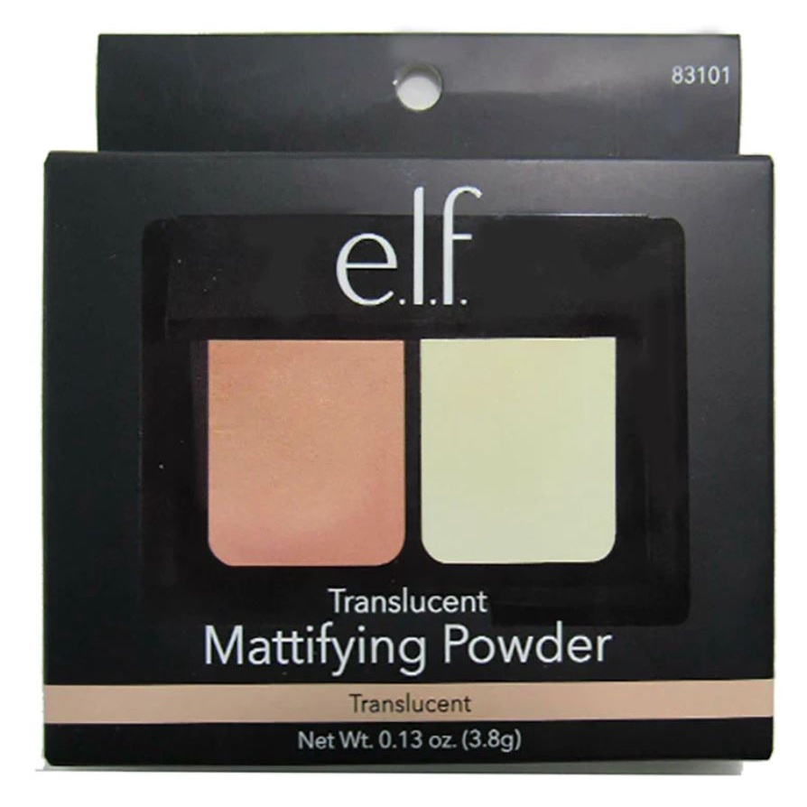 MURAH ELF Cosmetics Mattifying Powder (3.8 gr) Translucent Shades Kosmetik Bedak Wajah ORI USA