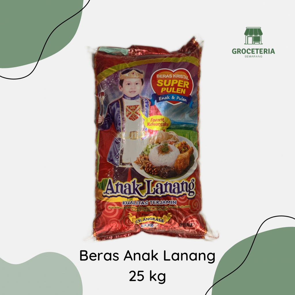 BERAS PREMIUM ANAK LANANG 25KG