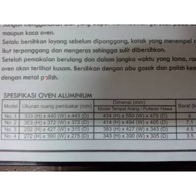 HOCK OVEN NO 1 ORIGINAL