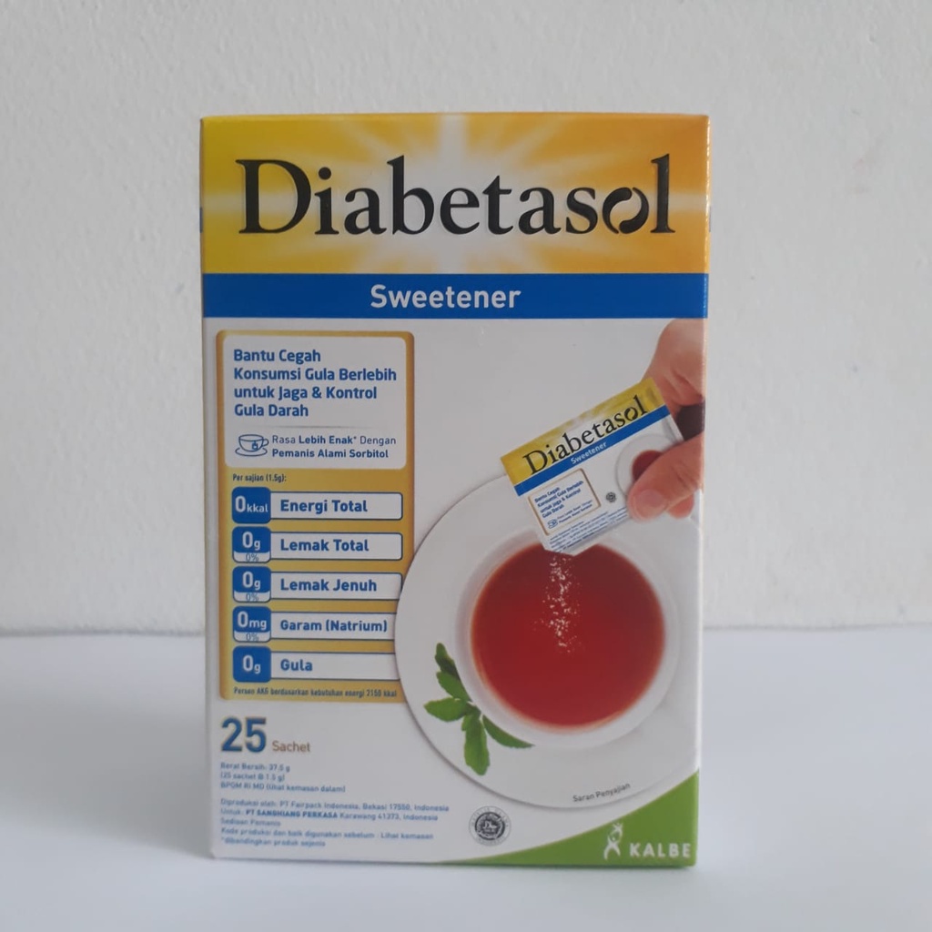 

Diabetasol Sweetener 25 Sachet