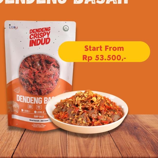 

✮ Dendeng Sapi Moisty / Basah Balado Indud 125 Gram - 250 Gram ➤