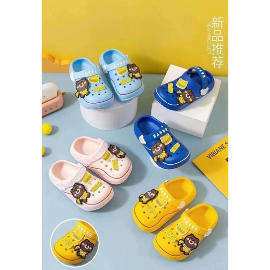 [Juallaris](SDL.04)Sandal Anak / Sandal Anak Unik Dan Cantik Yang Berkaret  / Children Shoes