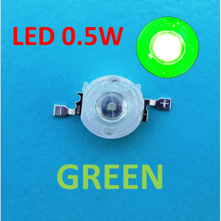 LED 0.5W Green HPL Warna Hijau PER 1000PCS