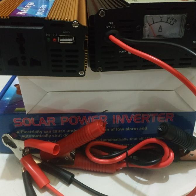 Power Inverter 2000 Watt Plus Battery Charger 20A Ampere 1 Paket