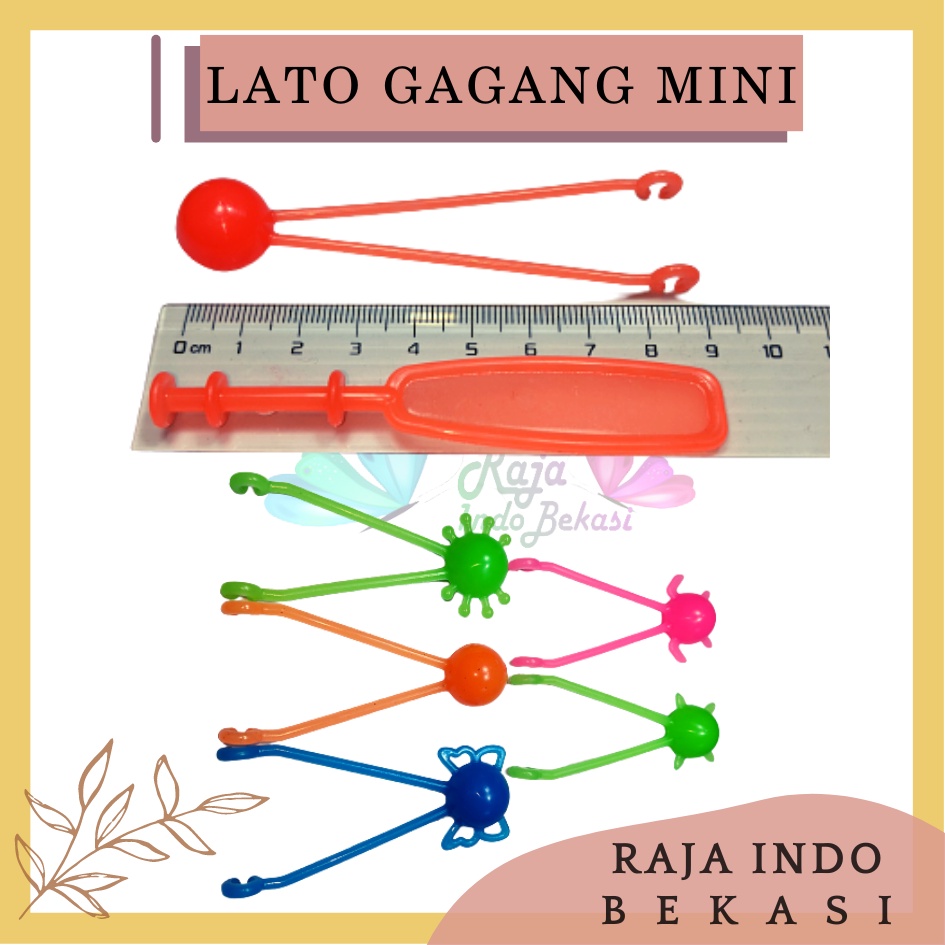 Lato - Lato Gagang Tongkat Stik Matic Mainan Anak Tek Tek Mainan Viral Latto - Latto