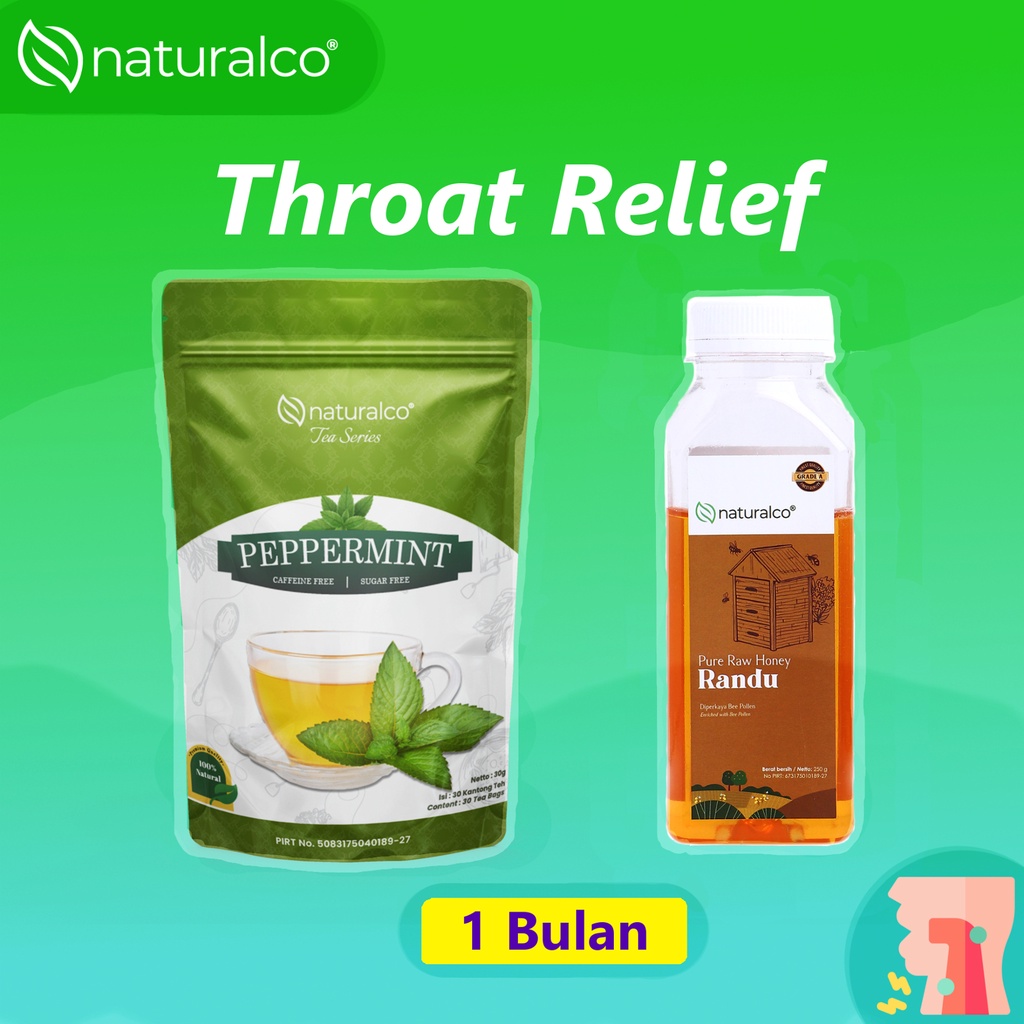 

Naturalco Throat Relief | {Paket 1 Bulan} Penghilang Sakit Tenggorokan & Batuk | Dijamin Reda Dalam 1-2 Hari !