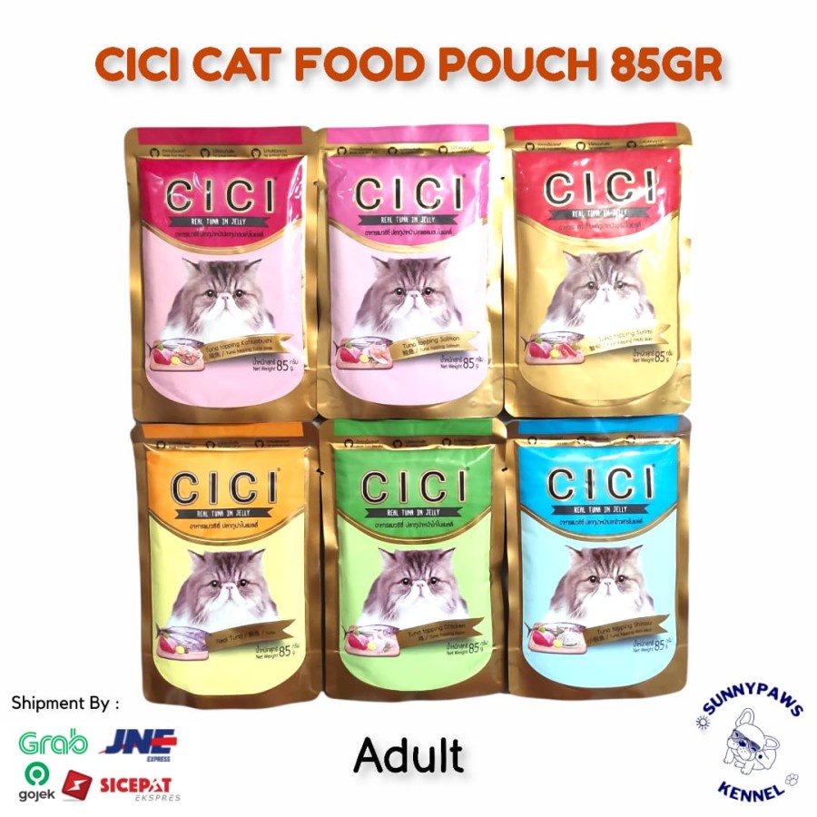 CICI POUCH KITTEN 85 GR CICI SACHET KITTEN TAURINE TUNA RED MEAT