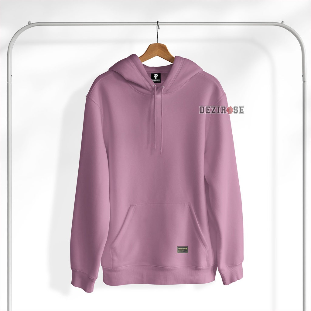 Sweater Hoodie Polos Pria Wanita Premium Quality Fleece Tebal Premium Size M L XL XXL