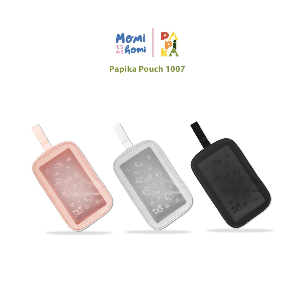 Papika Washbag Waterproof Pouch Tas Serbaguna Anti Air Untuk Membawa Barang Ketika Berpergian / Pouch Travel Organizer / Tas Make Up / Tas Kosmetik Portable Tempat Peralatan Mandi Anti Air 1007 Pouch Make-Up Travel Transparan