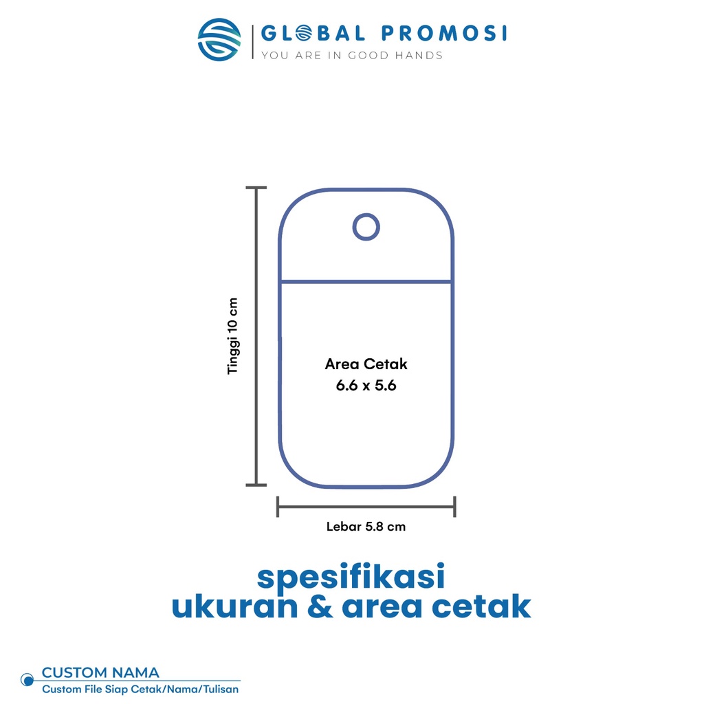 Hand Sanitizer Ramadhan Idul Fitri Custom Uv Print Pocket Spray