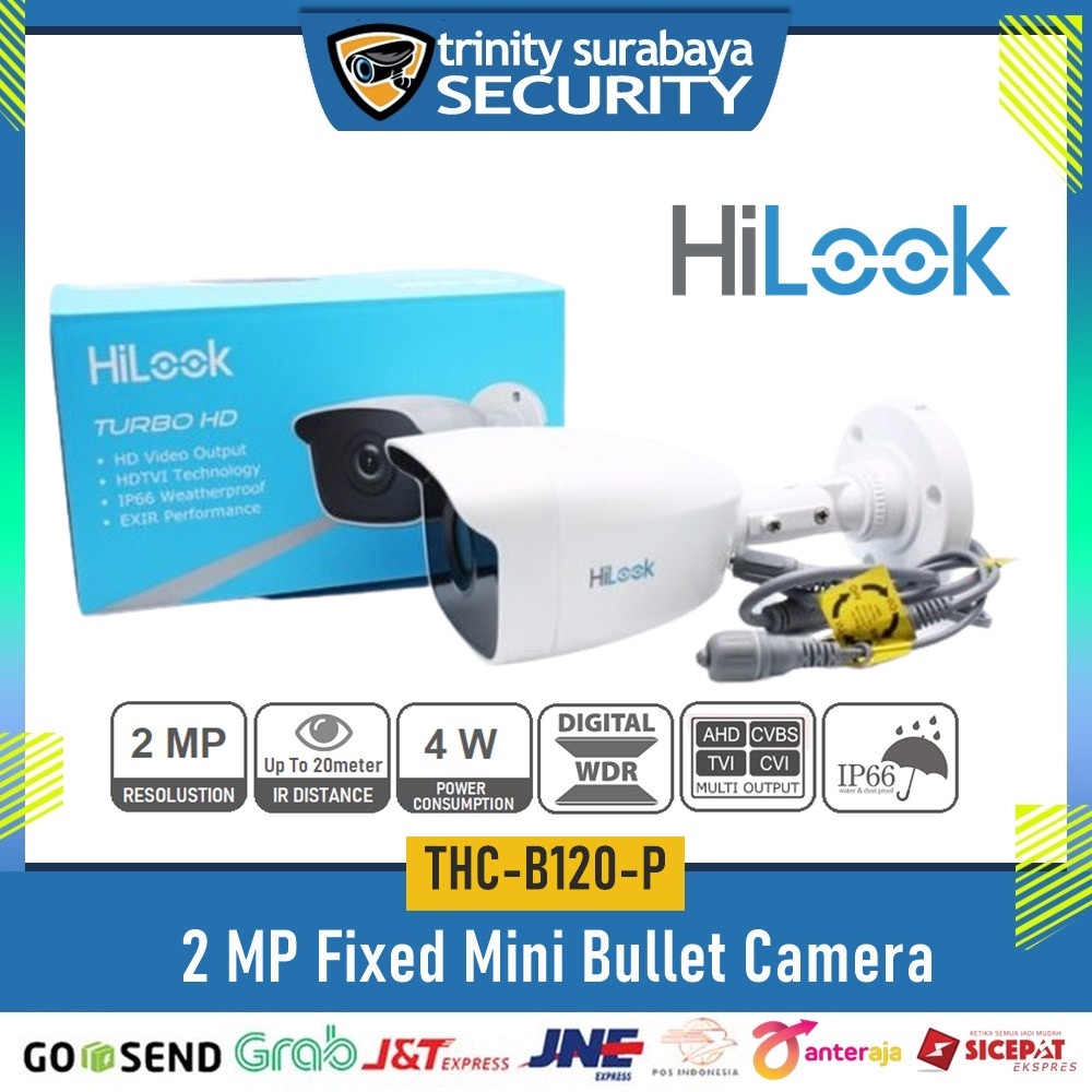 CAMERA CCTV OUTDOOR B120-P HILOOK 2MP 4in1