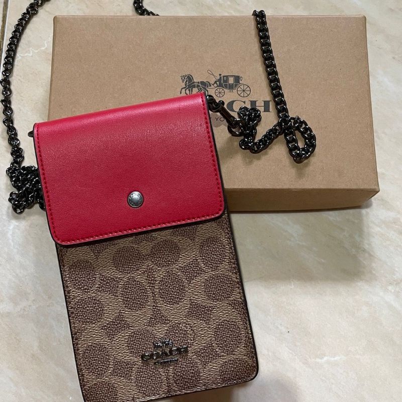 phone bag crossbody coach preloved
